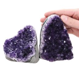 1.3kg Amethyst Crystal Geode Specimen Set 2 Pieces DV297 5 Amethyst Crystal Geode Specimen Set 2 Pieces DV297 | Crystal Factory
