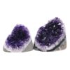 1.3kg Amethyst Crystal Geode Specimen Set 2 Pieces DV299 1 Amethyst Crystal Geode Specimen Set 2 Pieces DV299 | Crystal Factory