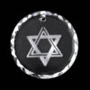 High Class Crystal Engraved - Star of David | Crystal Factory
