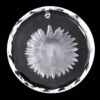 High Class Crystal Engraved - Sun Face | Crystal Factory