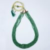 Necklace Emerald Beads - L474