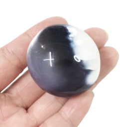 Madagascar Orca Agate Palm Stone - Mini | Crystal Factory