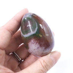 Natural Banded Agate Egg | Crystal Factory
