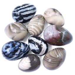 Natural Banded Agate Egg | Crystal Factory