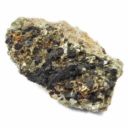 Black Tourmaline Matrix Mica Specimen L483 | Crystal Factory