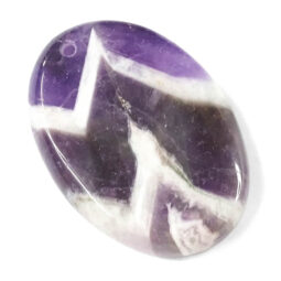 Chevron Amethyst Pendant Cabochon Stone | Crystal Factory