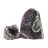 Amethyst Crystal Geode Specimen Set 2 Pieces DN2014 | Crystal Factory