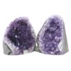 Amethyst Crystal Geode Specimen Set 2 Pieces DN2030 | Crystal Factory