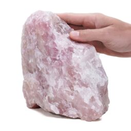 Rose Quartz Rough J2156 | Crystal Factory