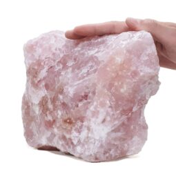 Rose Quartz Rough J2160 | Crystal Factory