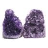 2.06kg Amethyst Crystal Geode Specimen Set 2 Pieces DV304 1 Amethyst Polished Crystal Geode Specimen Set 2 Pieces DV304 | Crystal Factory