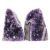 1.81kg Amethyst Crystal Geode Specimen Set 2 Pieces DV309 1 Amethyst Polished Crystal Geode Specimen Set 2 Pieces DV309 | Crystal Factory