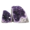 2.08kg Amethyst Crystal Geode Specimen Set 2 Pieces DV312 1 Amethyst Polished Crystal Geode Specimen Set 2 Pieces DV312 | Crystal Factory