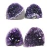 1.76kg Amethyst Crystal Geode Specimen Set 4 Pieces DK1098 1 Amethyst Polished Crystal Geode Specimen Set 4 Pieces DK1098 | Crystal Factory