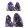 1.96kg Amethyst Crystal Geode Specimen Set 4 Pieces DK1100 1 Amethyst Polished Crystal Geode Specimen Set 4 Pieces DK1100 | Crystal Factory