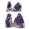 2.09kg Amethyst Crystal Geode Specimen Set 4 Pieces DK1101 1 Amethyst Polished Crystal Geode Specimen Set 4 Pieces DK1101 | Crystal Factory
