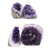 1.91kg Amethyst Crystal Geode Specimen Set 4 Pieces DK1103 1 Amethyst Polished Crystal Geode Specimen Set 4 Pieces DK1103 | Crystal Factory