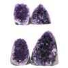 1.79kg Amethyst Crystal Geode Specimen Set 4 Pieces DV315 1 Amethyst Polished Crystal Geode Specimen Set 2 Pieces DV315 | Crystal Factory