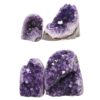 1.90kg Amethyst Crystal Geode Specimen Set 4 Pieces DV317 1 Amethyst Polished Crystal Geode Specimen Set 2 Pieces DV317 | Crystal Factory