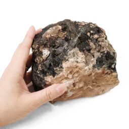 Black Tourmaline Matrix Mica Specimen DK1073 | Crystal Factory