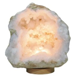 5.4kg Natural Calcite Geode Lamp DK1082 | Crystal Factory