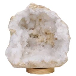 5.4kg Natural Calcite Geode Lamp DK1082 | Crystal Factory