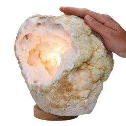 6.6kg Natural Calcite Geode Lamp DK1083 | Crystal Factory