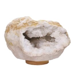 Natural Calcite Geode Lamp DK1084 | Crystal Factory