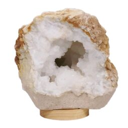 Natural Calcite Geode Lamp DK1086 | Crystal Factory