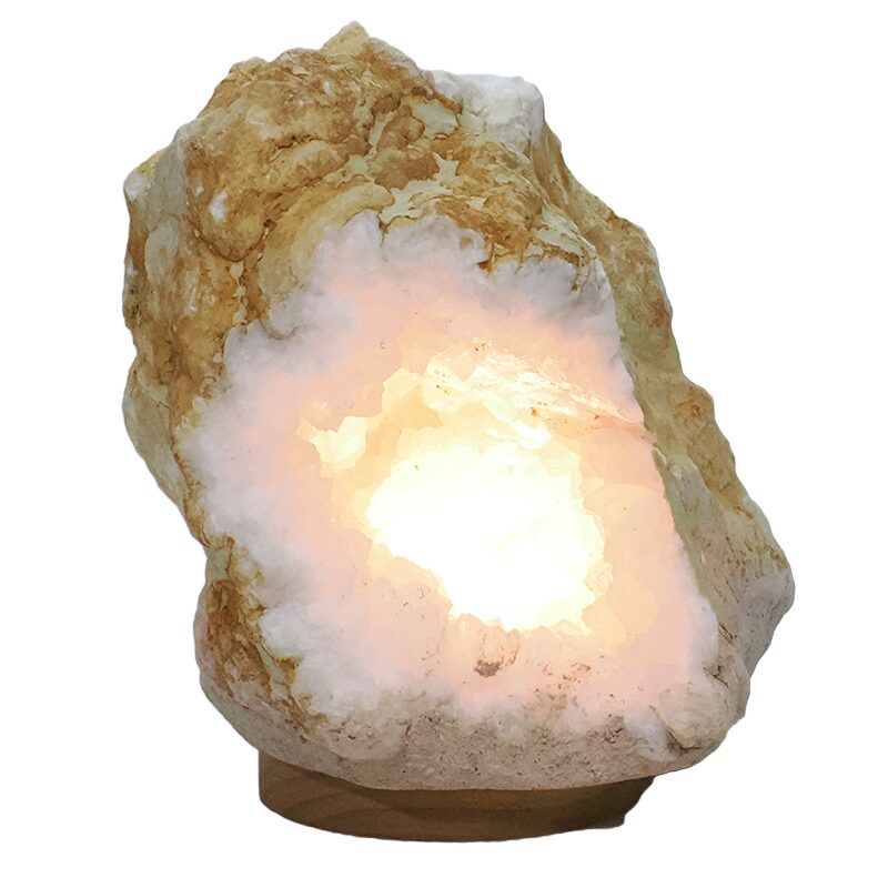 6.1kg Natural Calcite Geode Lamp DK1087 4 Natural Calcite Geode Lamp DK1087 | Crystal Factory