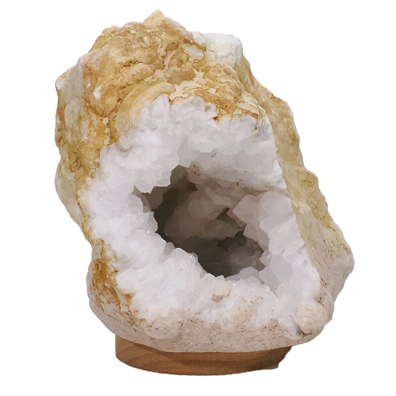 6.1kg Natural Calcite Geode Lamp DK1087 3 Natural Calcite Geode Lamp DK1087 | Crystal Factory