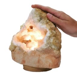 3.8kg Natural Calcite Geode Lamp DK1088 8 Natural Calcite Geode Lamp DK1088 | Crystal Factory
