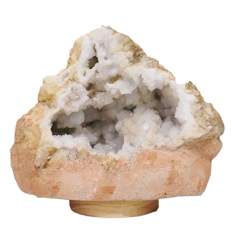 3.8kg Natural Calcite Geode Lamp DK1088 3 Natural Calcite Geode Lamp DK1088 | Crystal Factory