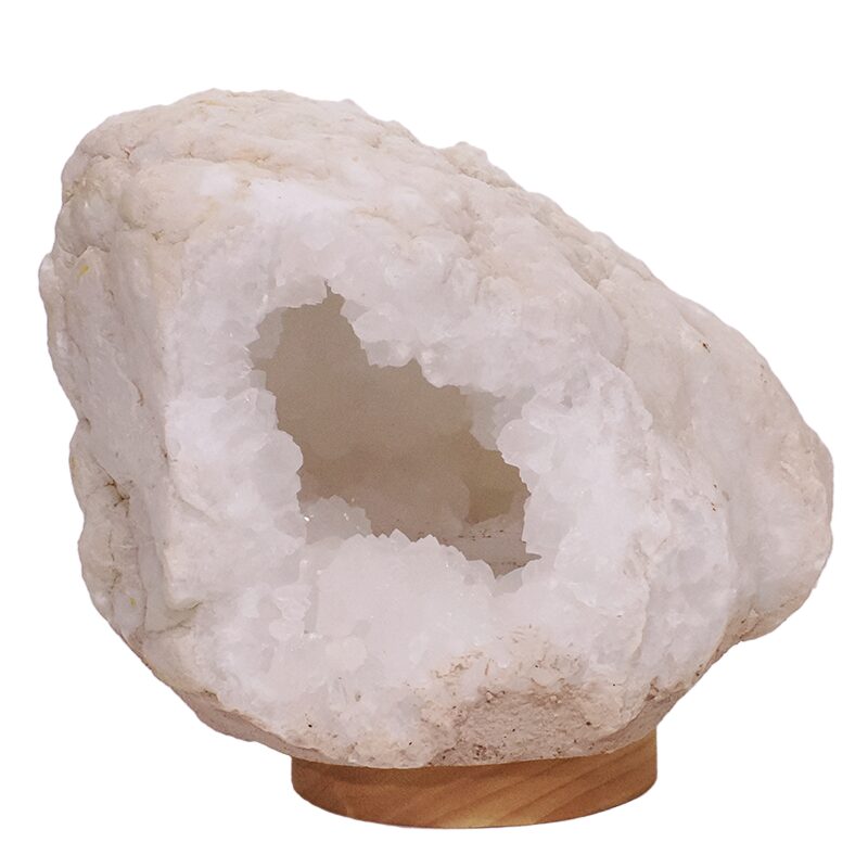 5.7kg Natural Calcite Geode Lamp DK1089 3 Natural Calcite Geode Lamp DK1089 | Crystal Factory