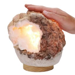 4.7kg Natural Calcite Geode Lamp DK1090 8 Natural Calcite Geode Lamp DK1090 | Crystal Factory