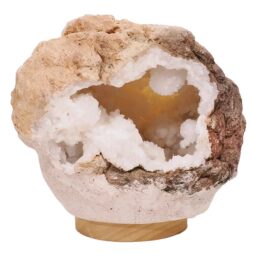 Natural Calcite Geode Lamp DK1090 | Crystal Factory