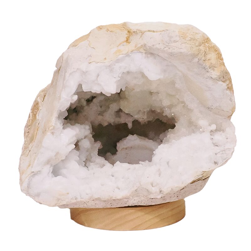 3.7kg Natural Calcite Geode Lamp DK1091 3 Natural Calcite Geode Lamp DK1091 | Crystal Factory