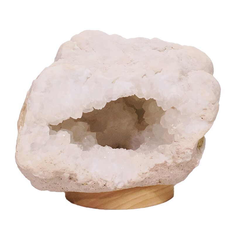 3.9kg Natural Calcite Geode Lamp DK1093 3 Natural Calcite Geode Lamp DK1093 | Crystal Factory