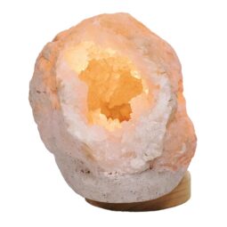 Natural Calcite Geode Lamp DK1094 | Crystal Factory
