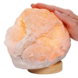 3.7kg Natural Calcite Geode Lamp DK1094 8 Natural Calcite Geode Lamp DK1094 | Crystal Factory