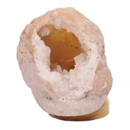 Natural Calcite Geode Lamp DK1094 | Crystal Factory