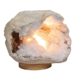 Natural Calcite Geode Lamp DK1096 | Crystal Factory