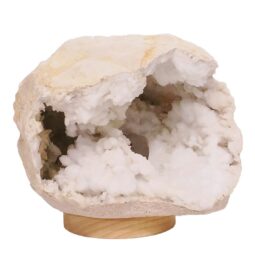 Natural Calcite Geode Lamp DK1096 | Crystal Factory
