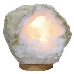 Natural Calcite Geode Lamp DK1097 | Crystal Factory
