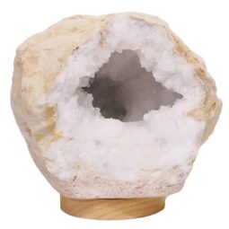 Natural Calcite Geode Lamp DK1097 | Crystal Factory