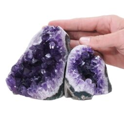 1.3kg Amethyst Crystal Geode Specimen Set 2 Pieces DN2034 5 Amethyst Crystal Geode Specimen Set 2 Pieces DN2034 | Crystal Factory