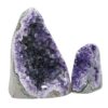 Amethyst Crystal Geode Specimen Set 2 Pieces DN2036 | Crystal Factory