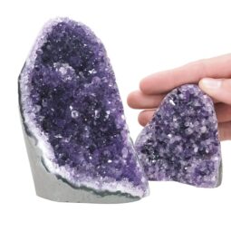 1.3kg Amethyst Crystal Geode Specimen Set 2 Pieces DN2037 5 Amethyst Crystal Geode Specimen Set 2 Pieces DN2037 | Crystal Factory