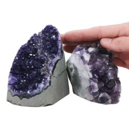 1.4kg Amethyst Crystal Geode Specimen Set 2 Pieces DN2039 5 Amethyst Crystal Geode Specimen Set 2 Pieces DN2039 | Crystal Factory