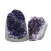 1.4kg Amethyst Crystal Geode Specimen Set 2 Pieces DN2039 2 Amethyst Crystal Geode Specimen Set 2 Pieces DN2039 | Crystal Factory